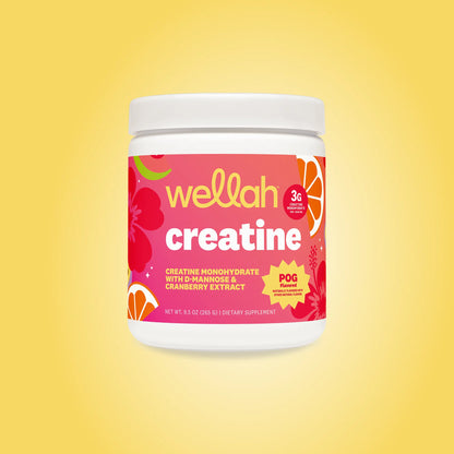 Wellah Nutrition Creatine Monohydrate | 50 Servings | 3G Creatine | Supports Energy, Muscle Recovery & Strength, Cognitive Health Dietary Supplement Powder