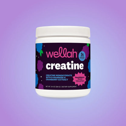 Wellah Nutrition Creatine Monohydrate | 50 Servings | 3G Creatine | Supports Energy, Muscle Recovery & Strength, Cognitive Health Dietary Supplement Powder
