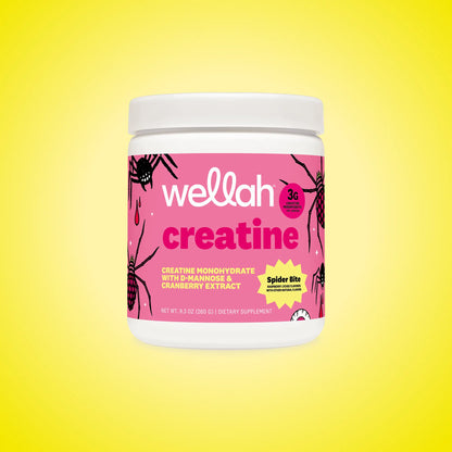 Wellah Nutrition Creatine Monohydrate | 50 Servings | 3G Creatine | Supports Energy, Muscle Recovery & Strength, Cognitive Health Dietary Supplement Powder