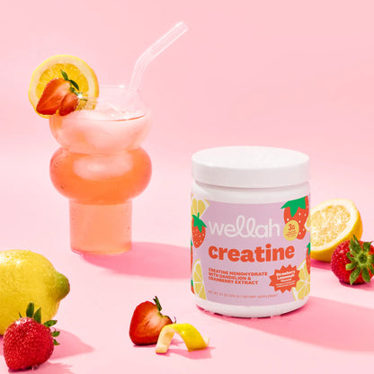 Wellah Nutrition Creatine Monohydrate | 50 Servings | 3G Creatine | Supports Energy, Muscle Recovery & Strength, Cognitive Health Dietary Supplement Powder