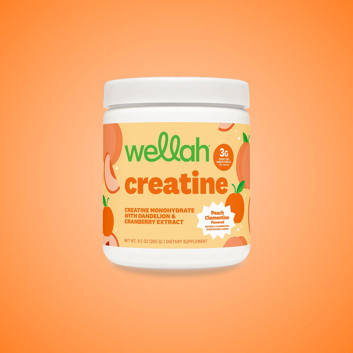 Wellah Nutrition Creatine Monohydrate | 50 Servings | 3G Creatine | Supports Energy, Muscle Recovery & Strength, Cognitive Health Dietary Supplement Powder
