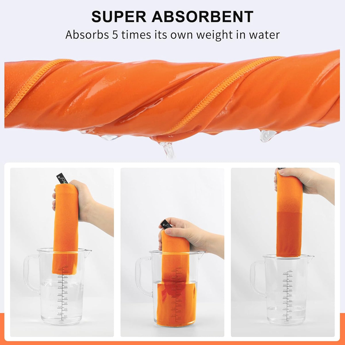 Microfiber Towel Quick Dry Camping & Travel & Gym Towel. Compact