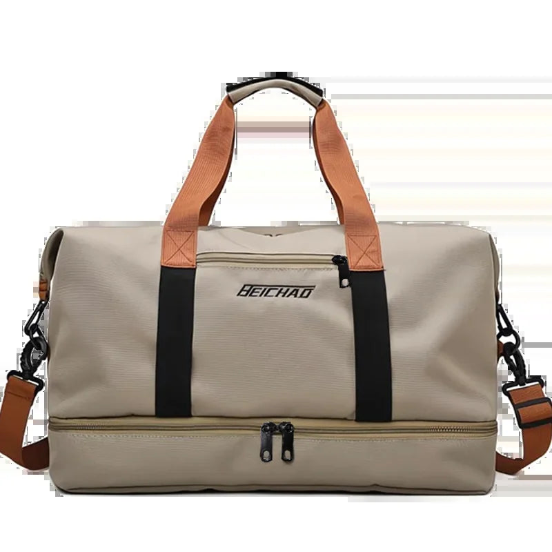 Travel Gym Bag Short-Distance Luggage Portable Fitness Bags Shoulder Crossbody Chest Bag Handbags Duffle Carry on Weekender Bag