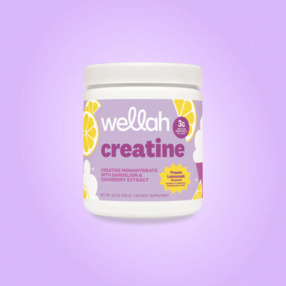 Wellah Nutrition Creatine Monohydrate | 50 Servings | 3G Creatine | Supports Energy, Muscle Recovery & Strength, Cognitive Health Dietary Supplement Powder