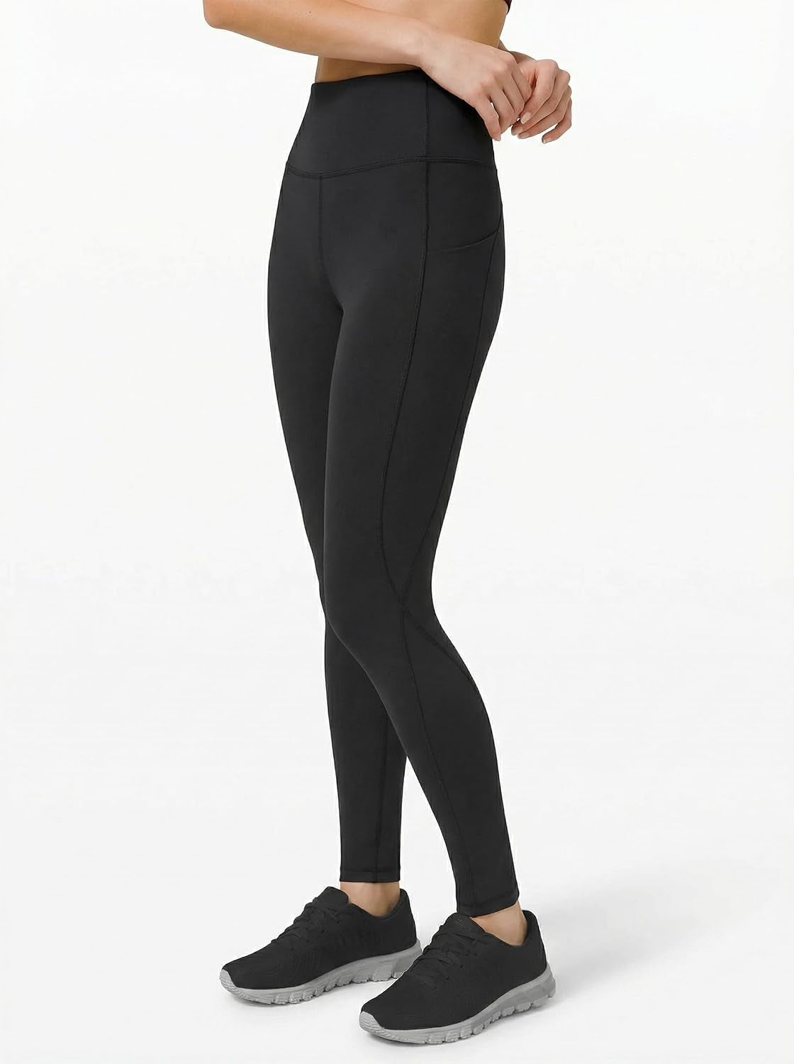 High Waist Yoga Pants Women with Pockets Workout Leggings