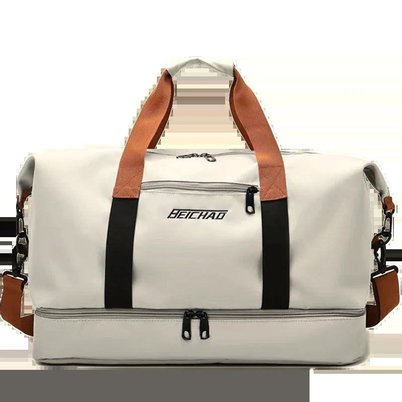 Travel Gym Bag Short-Distance Luggage Portable Fitness Bags Shoulder Crossbody Chest Bag Handbags Duffle Carry on Weekender Bag