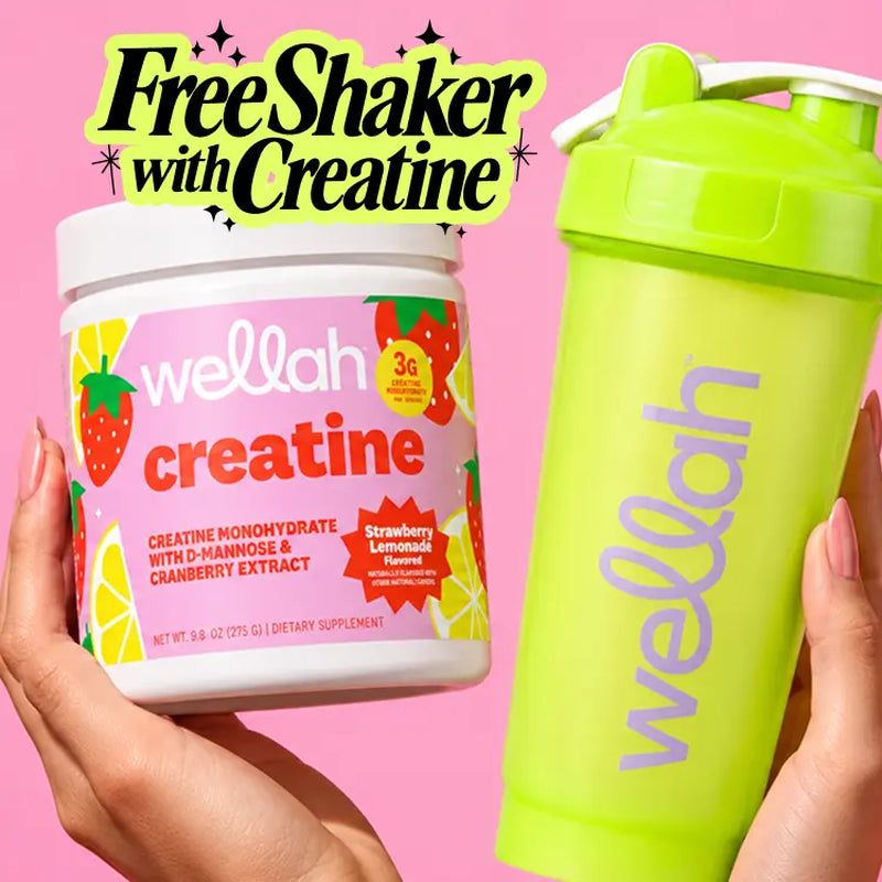Wellah Nutrition Creatine Monohydrate | 50 Servings | 3G Creatine | Supports Energy, Muscle Recovery & Strength, Cognitive Health Dietary Supplement Powder