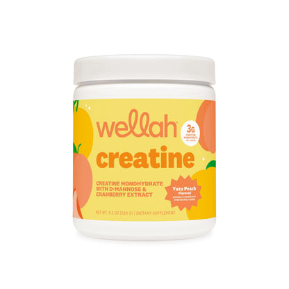 Wellah Nutrition Creatine Monohydrate | 50 Servings | 3G Creatine | Supports Energy, Muscle Recovery & Strength, Cognitive Health Dietary Supplement Powder